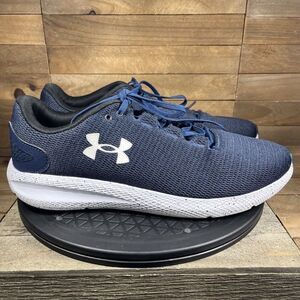 Under Armour Mens Size 12 Charged Pursuit 2 Blue Running Shoes Sneakers Lace Up